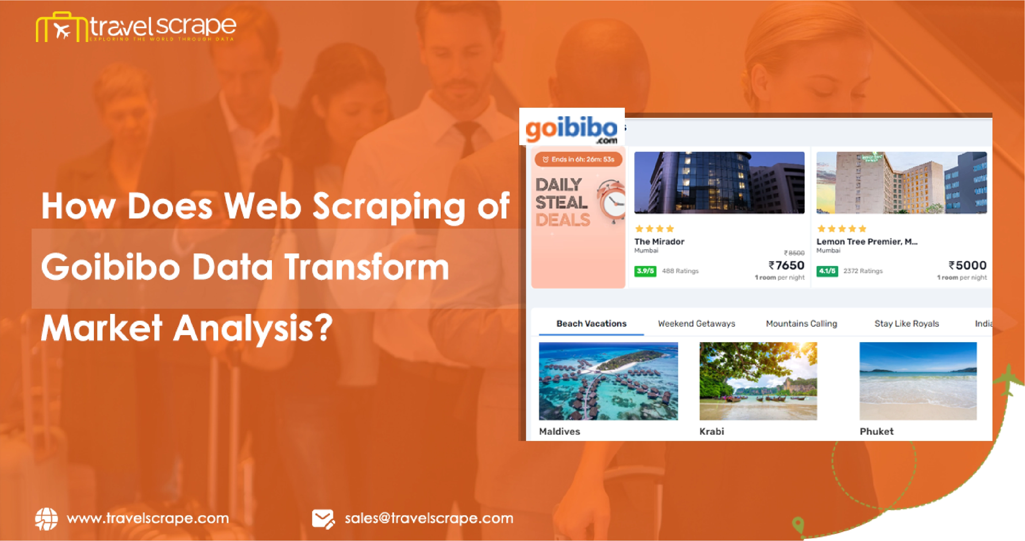 How Does Web Scraping of Goibibo Data Transform Market Analysis